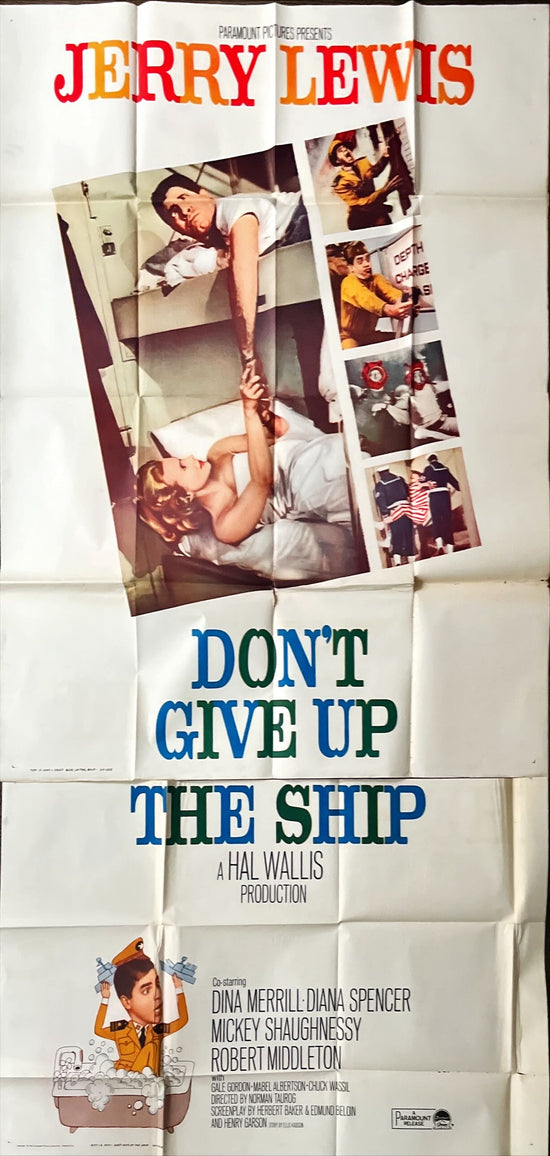 Don’t give up the ship 3sh R1963 wacky different images of Jerry Lewis & Dina Merrill