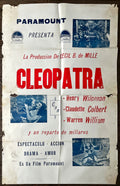 Cleopatra, '64 Liz Taylor, Richard Burton, Rex Harrison, Latin America Poster