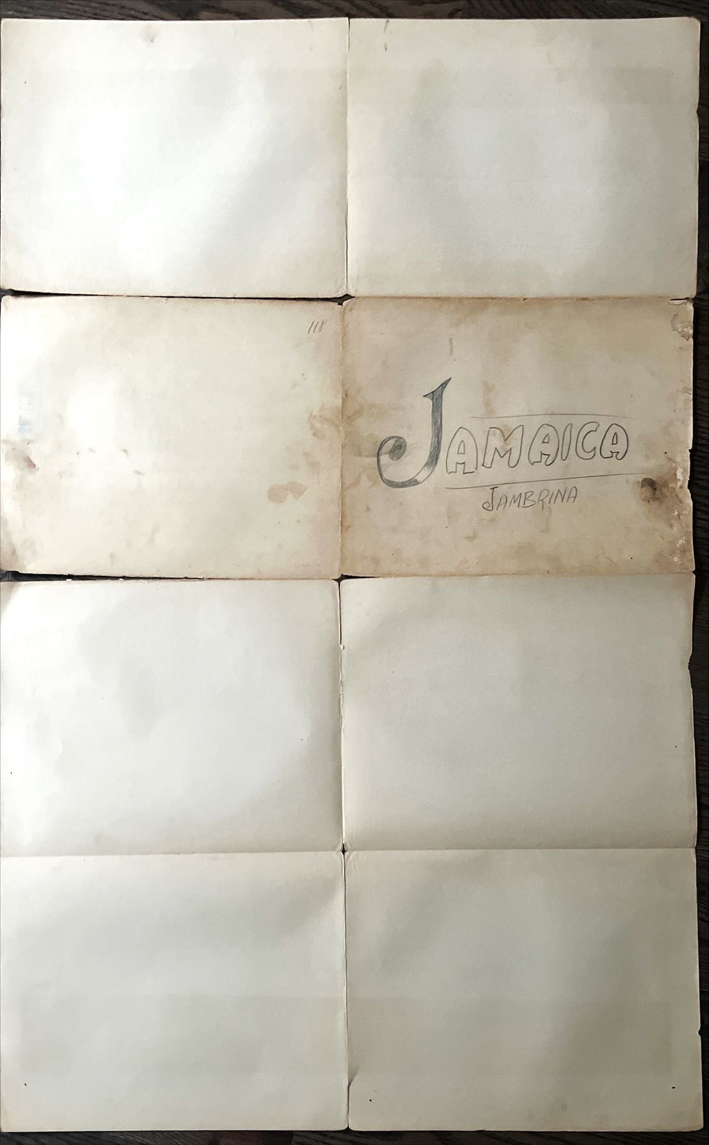 Jamaica Run,military 1sh R60s Ray Milland, sexy Arlene Dahl & Wendell Corey in the Caribbean