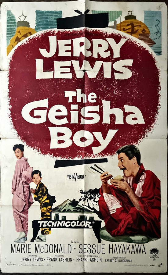 The Geisha boy,1958 SCREWY JERRY LEWIS VISITS JAPAN