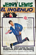 The Patsy,  1sh 1964 wacky image of Jerry Lewis hanging from strings like a puppet