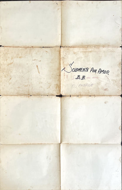 La bride sur le cou,Spanish/U.S. 1sh '63 sexy full-length Brigitte Bardot undressing, Roger Vadim