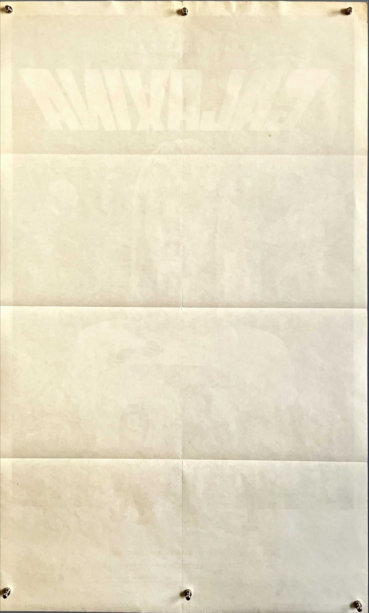 Galaxina,style B 1sh 1980 Dorothy Stratten is a sexy man-made machine with feelings