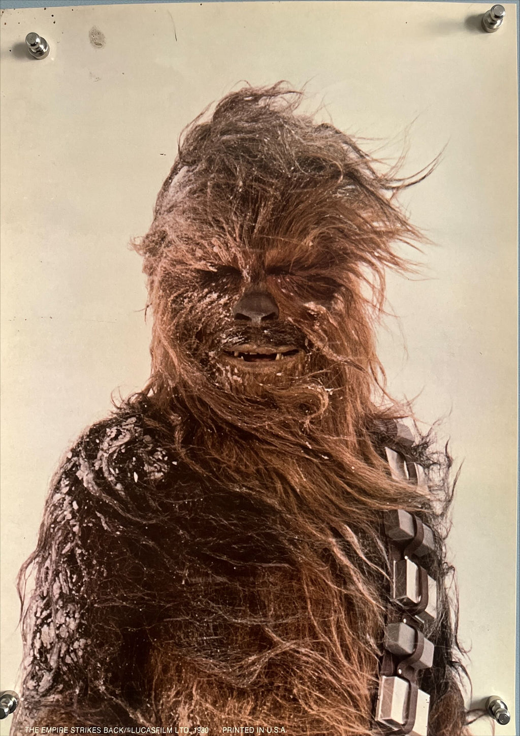 Empire strikes back, 6 color 12.5x17 stills 1980 Luke, Leia, Chewbacca, Han, Lando, droids