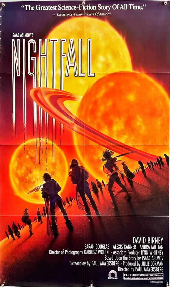 Nightfall, 1sh 1988 Isaac Asimov&