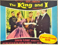 The king and I, LC #6 1956 Deborah Kerr, Yul Brynner in Rodgers and  Hammerstein's musical