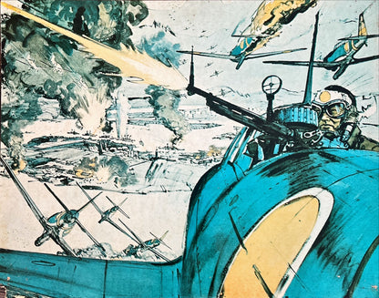 Tora tora tora 3 color 11x14 stills 1970 the attack on Pearl Harbor, Bob McCall art