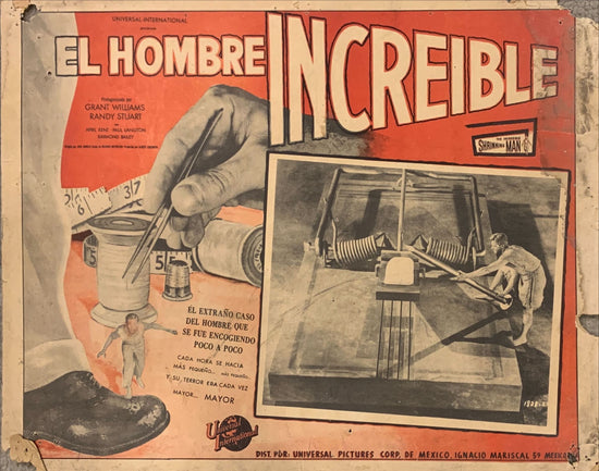 INCREDIBLE SHRINKING MAN (1957)  LOBBY CARDS - MX