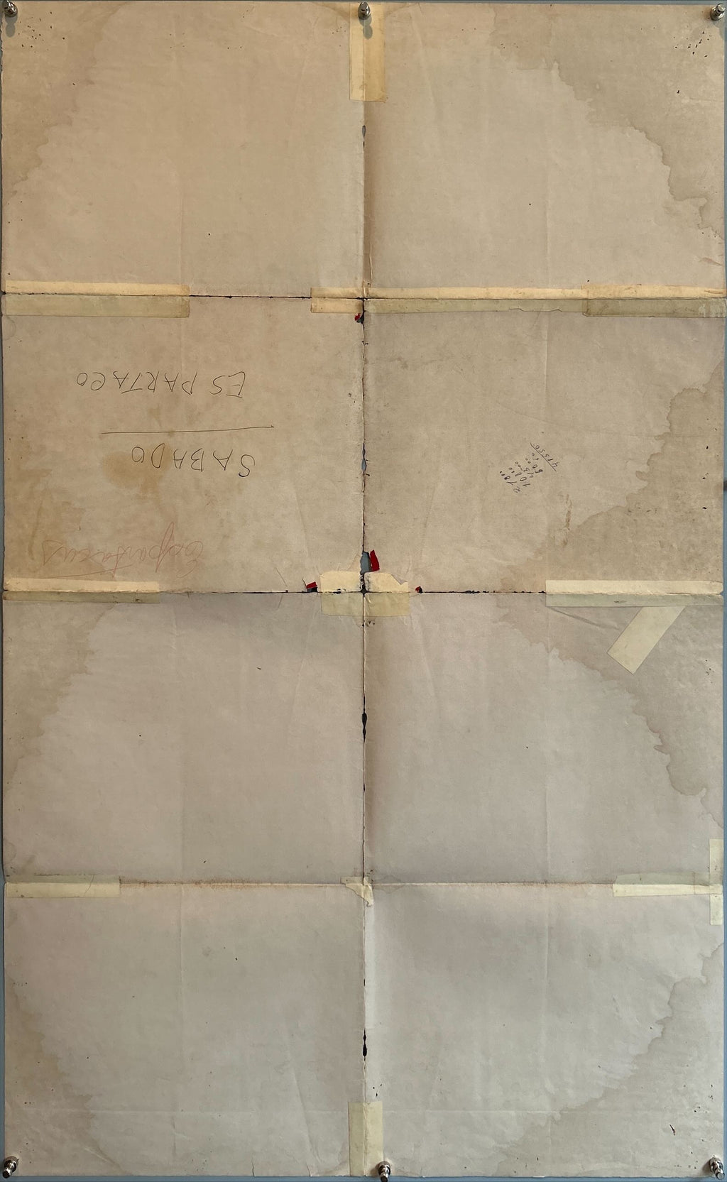 Spartacus, Spanish/US 1sh 1960 Stanley Kubrick, Reynold Brown coin art + Saul Bass art