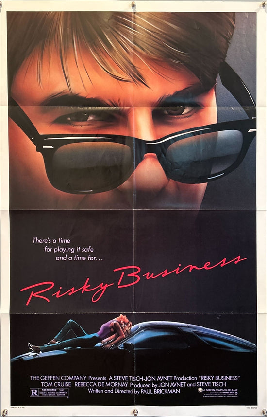 Risky Business (1983) One Sheet Movie Poster - Struzan