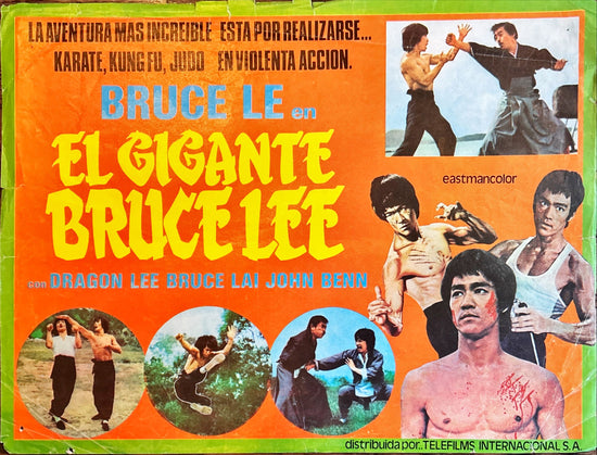 El Gigante Bruce Lee, Mexican Lobby Card