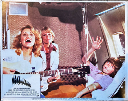 AIRPLANE 4 int'l Lobby Cards 1980