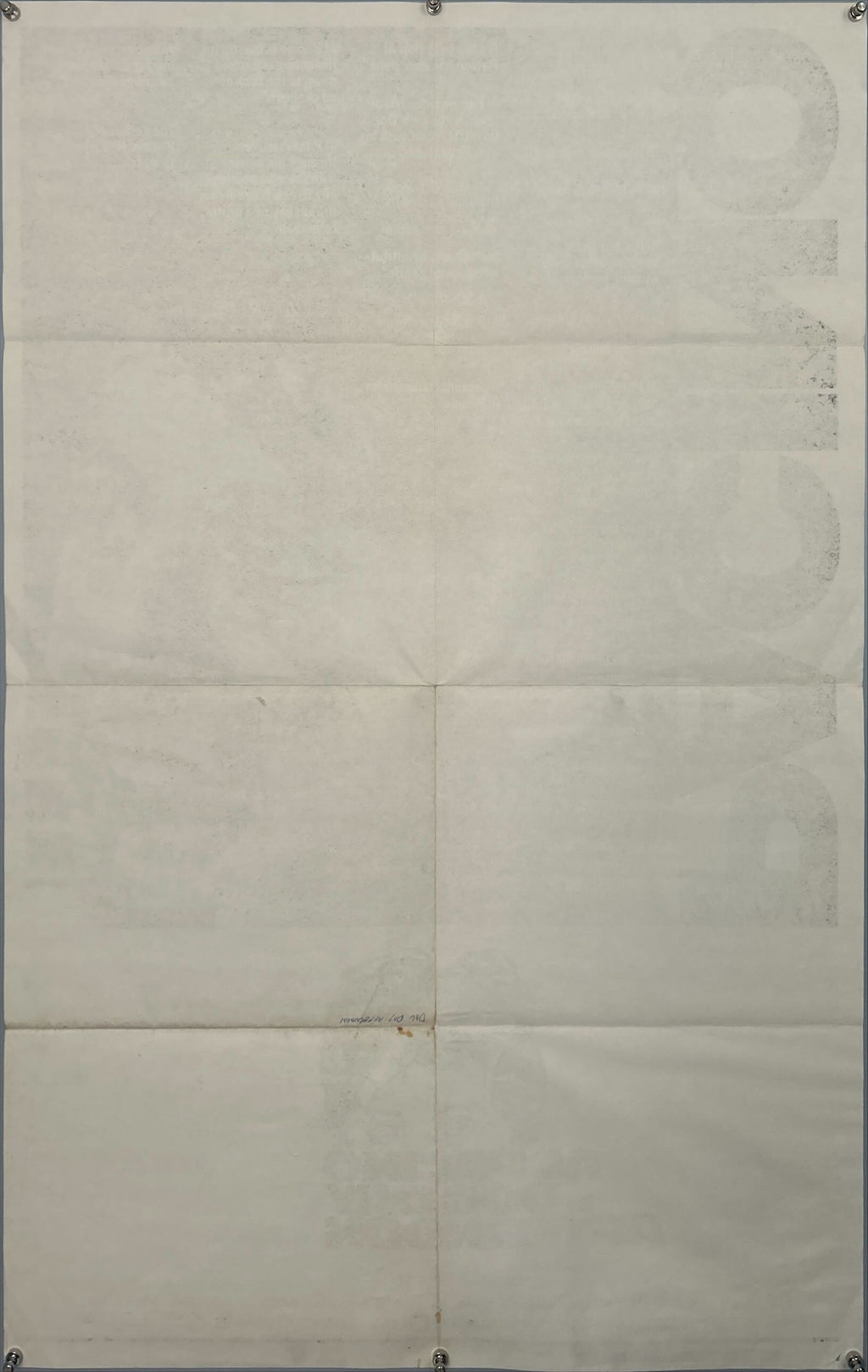 Dog day afternoon 1sh 1975 different image of Al Pacino, ultra rare reviews style