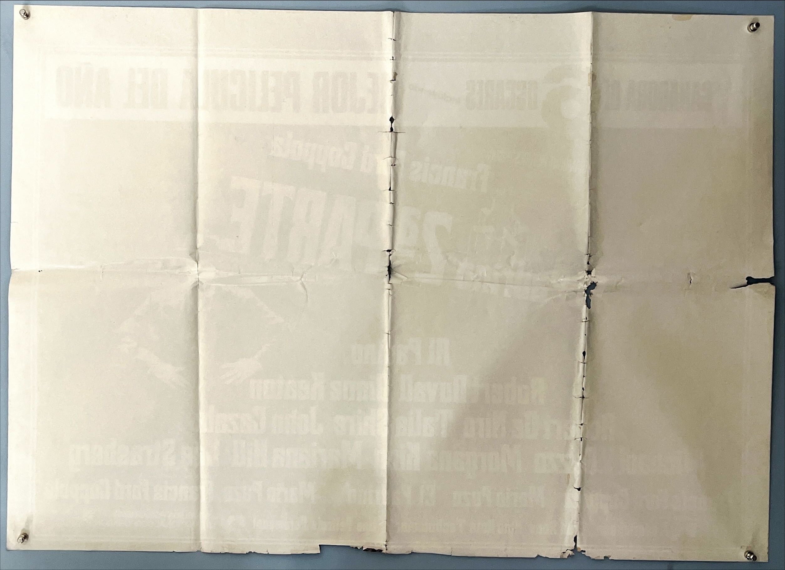 THE GODFATHER PART II (1974) – Original Spanish Half Sheet Poster (70x50 cm)