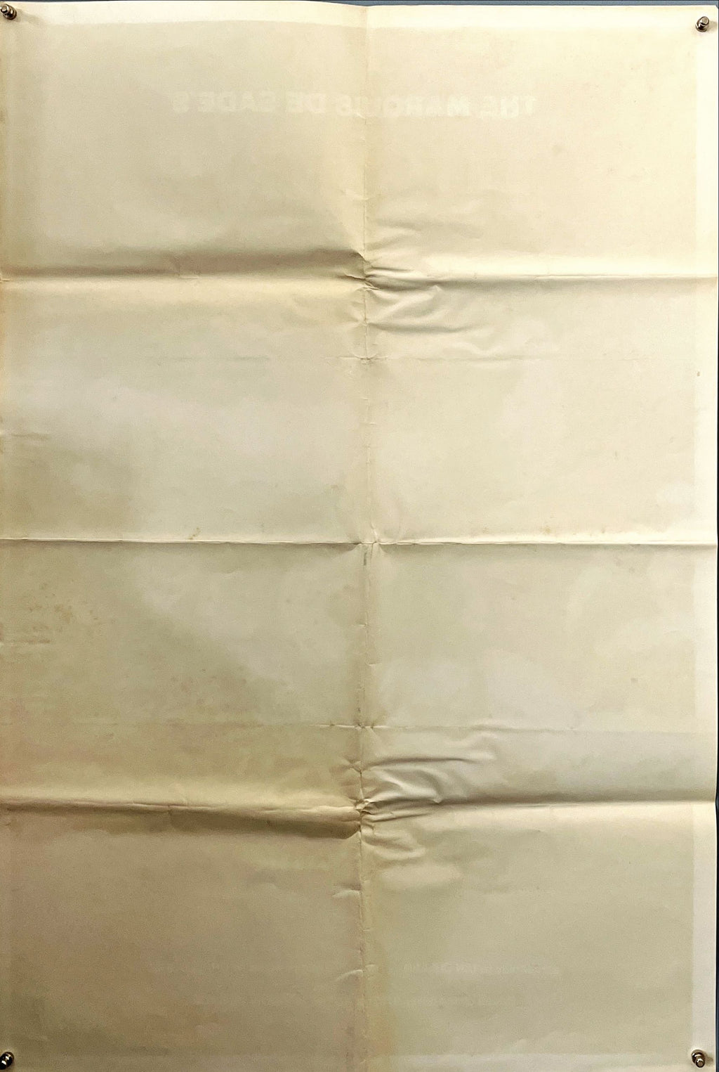 THE MARQUIS DE SADE’S JUSTINE (1977) – Original British Theatrical Poster (26 3/4" x 39 3/4" [68 x 101 cm])  Starring Koo Stark | Directed by Chris Boger | Based on the novel by Marquis de Sade