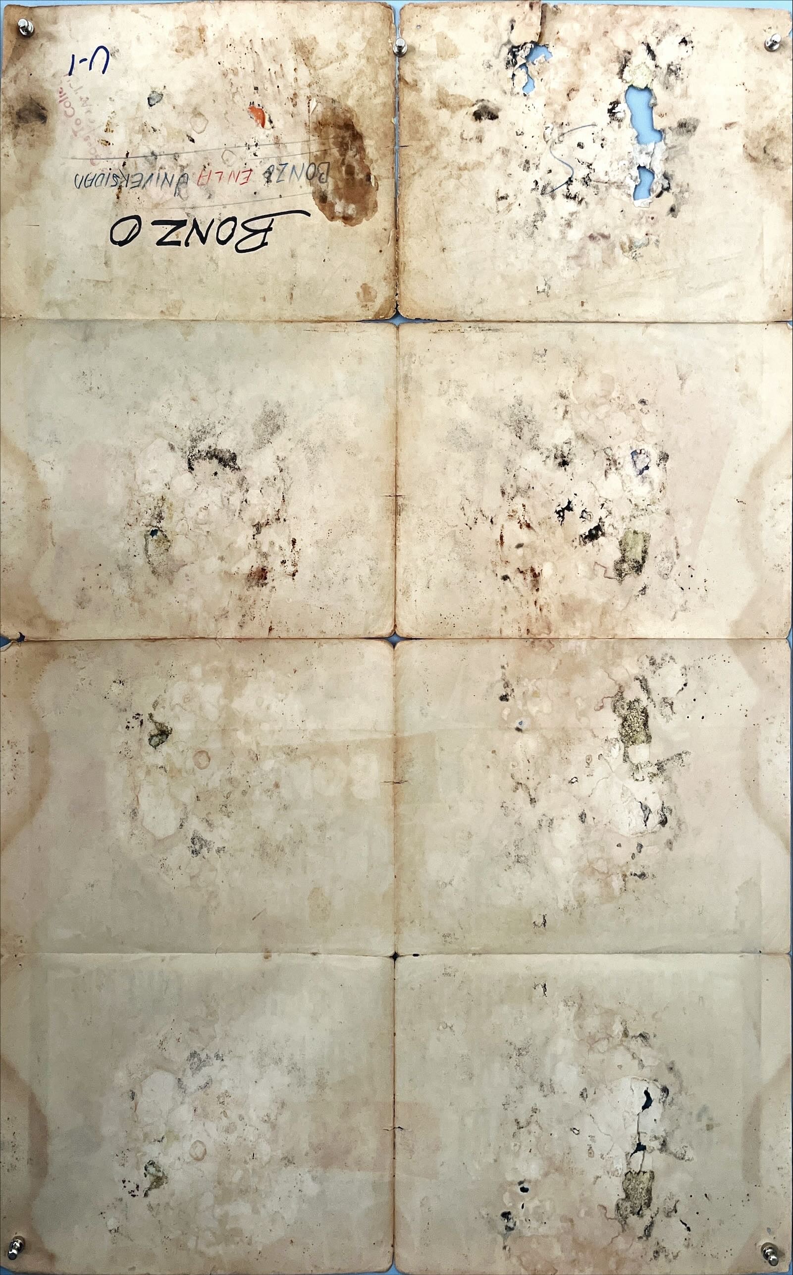 BONZO EN LA UNIVERSIDAD- Bonzo goes to College (1951) – Original Mexican One Sheet Poster  Universal-International / Dir. Frederick de Cordova / Spanish Title Art