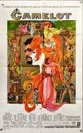 Camelot (1967) – Original U.S. One-Sheet Movie Poster (27x41”) | Richard Harris, Vanessa Redgrave, Franco Nero | Warner Bros. Epic Musical
