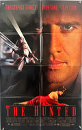 The Hunted (1995) – Original U.S. One-Sheet Movie Poster (27x40”) | Christopher Lambert, John Lone | J.F. Lawton Action-Thriller | Folded | Near Mint