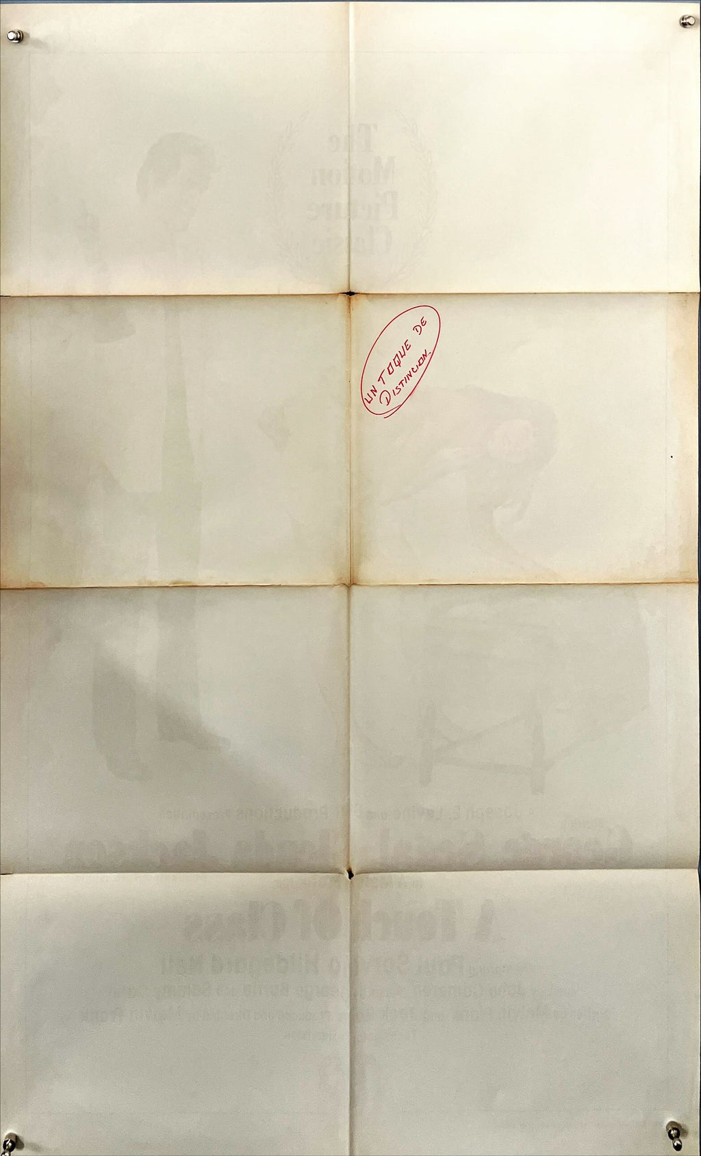 A Touch of Class (1973) – Original U.S. One-Sheet Movie Poster | Illustrated Art | Glenda Jackson & George Segal