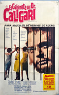The Cabinet of Dr. Caligari -Original Mexican One Sheet Poster | Circa 1960s | 27x41 in | Folded
