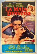 The Naked Maja (La Maja Desnuda) – 1959 Original Mexican Movie Poster | Ava Gardner, Anthony Franciosa | MGM – Art by Reynold Brown