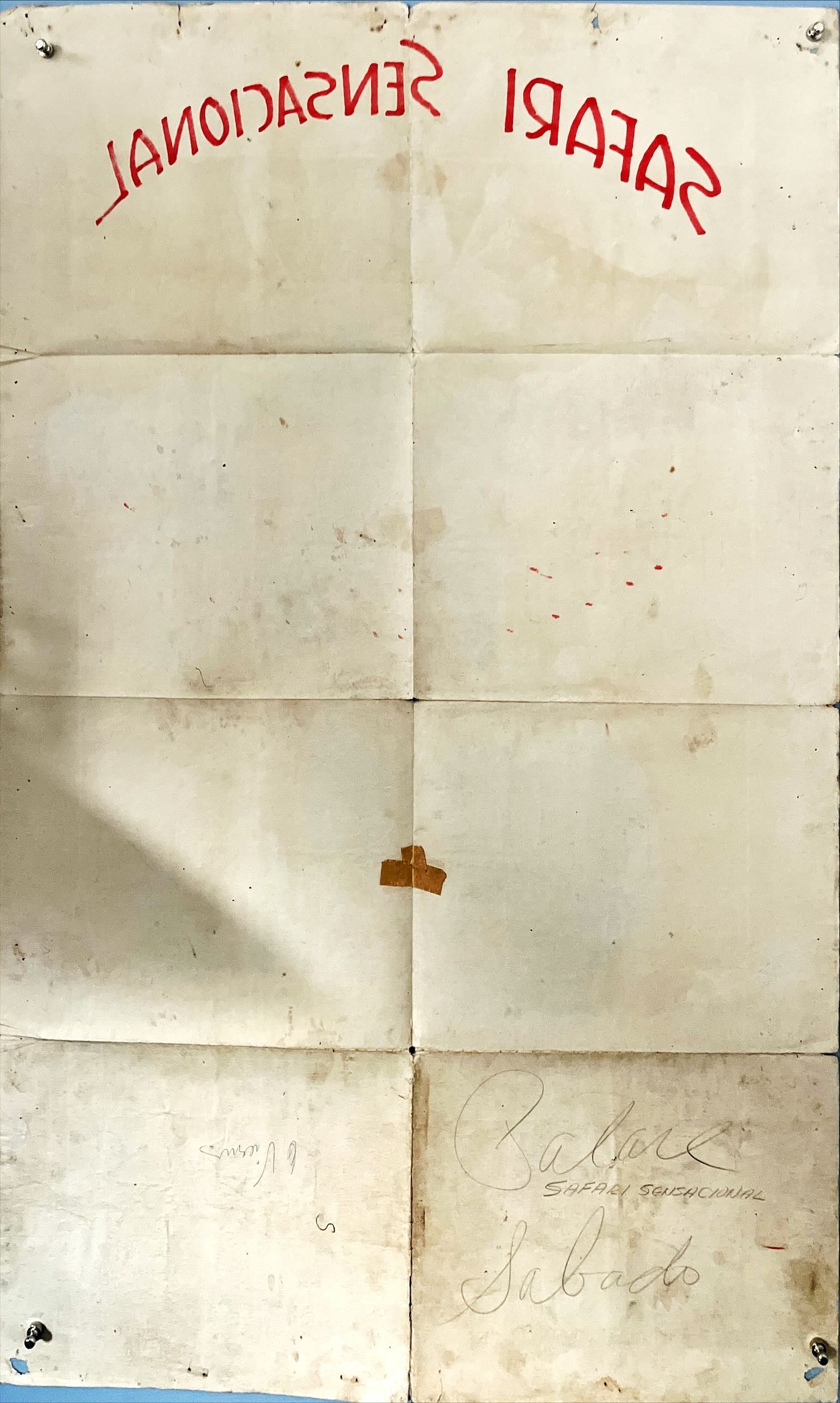 Call Me Bwana (Safari Sensacional)  Original Argentinian One-Sheet Movie Poster Year: 1963