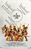 A Chorus Line (1985) Original U.S. One Sheet Movie Poster – Michael Douglas, Directed by Richard Attenborough, Folded Musical Classic