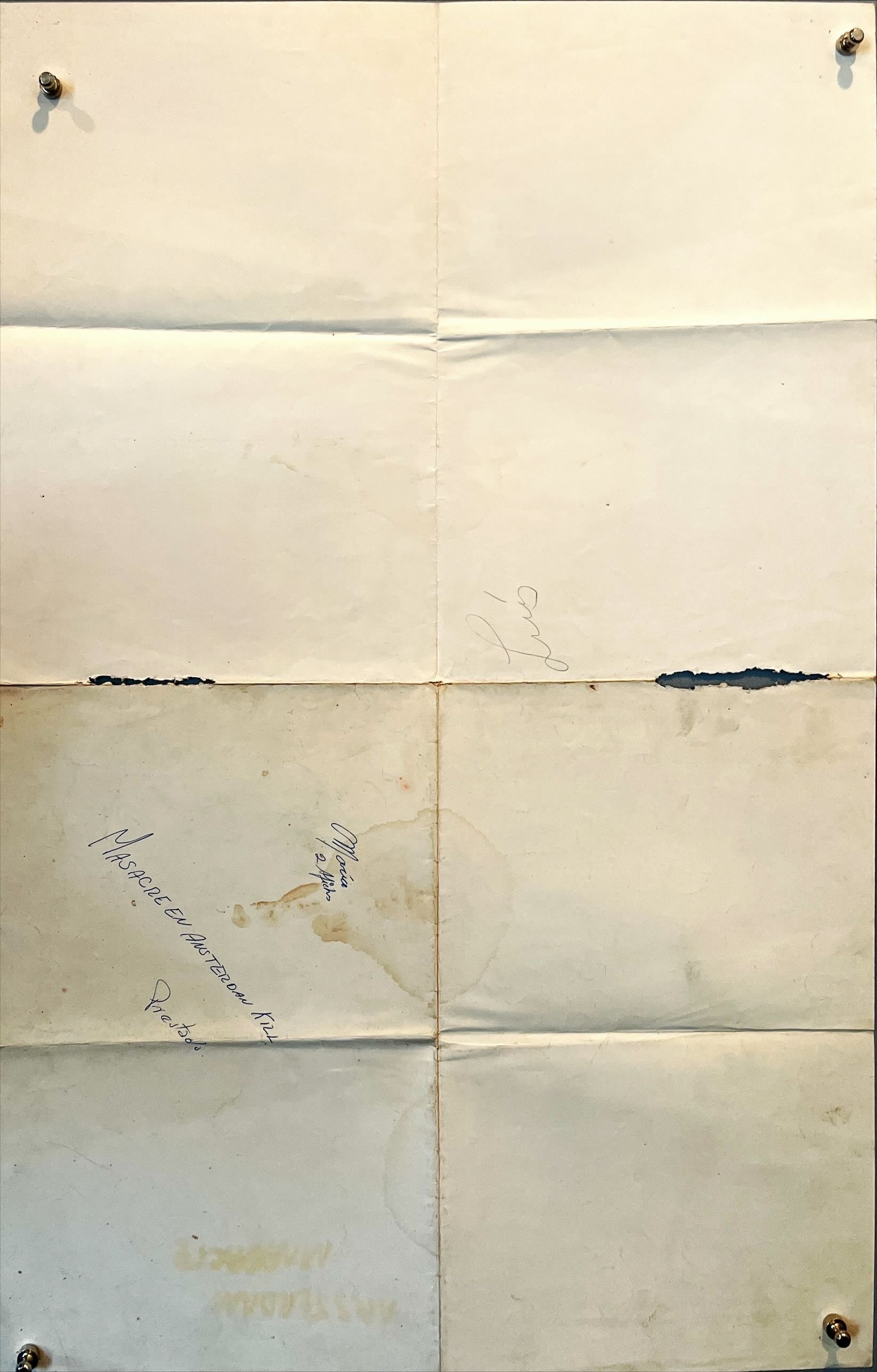 Amsterdam Kill (1977) – Original Chinese Movie Poster Robert Mitchum,  Leslie Nielsen