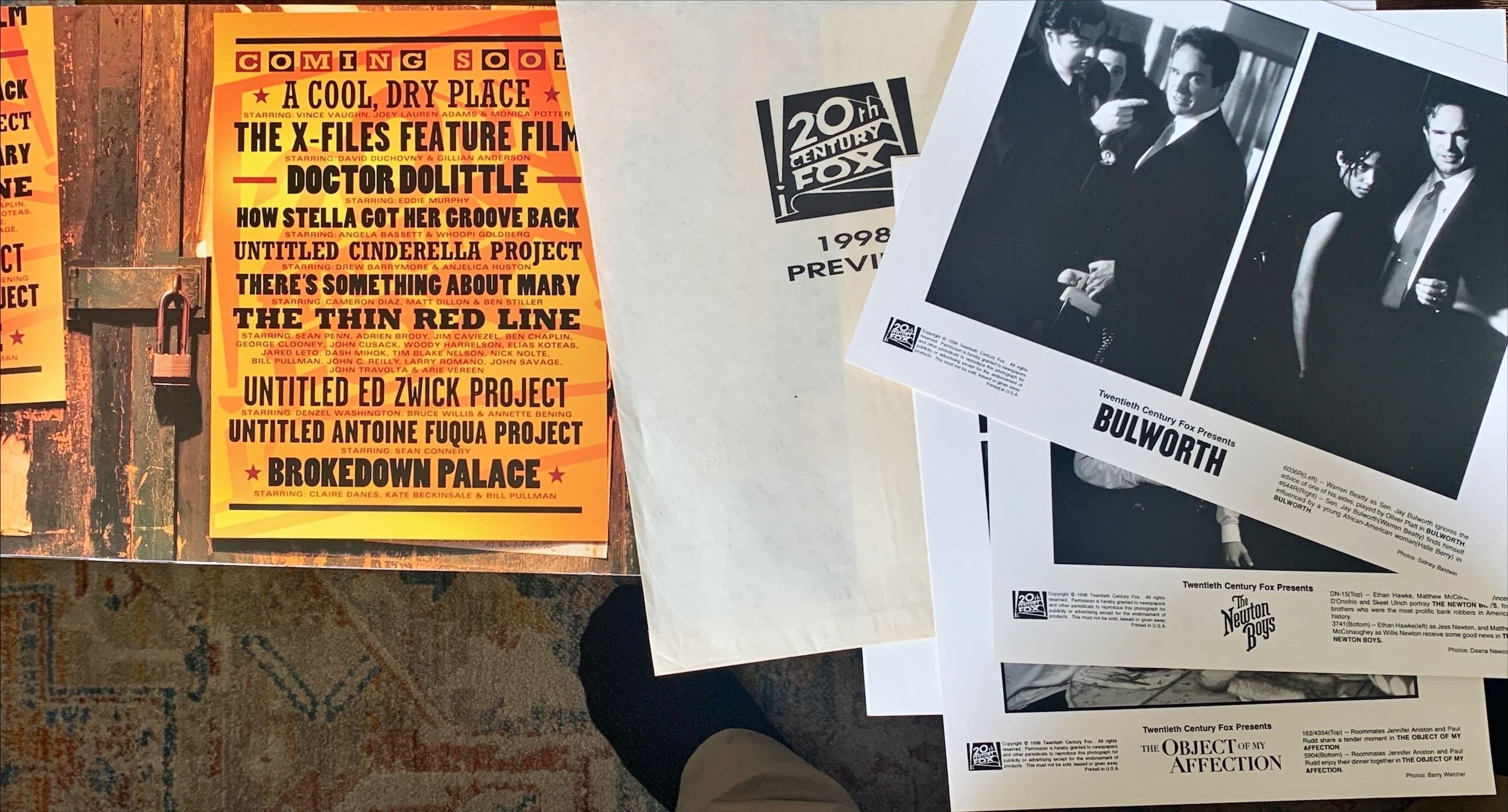 Fox Spring news preview booklet 1998