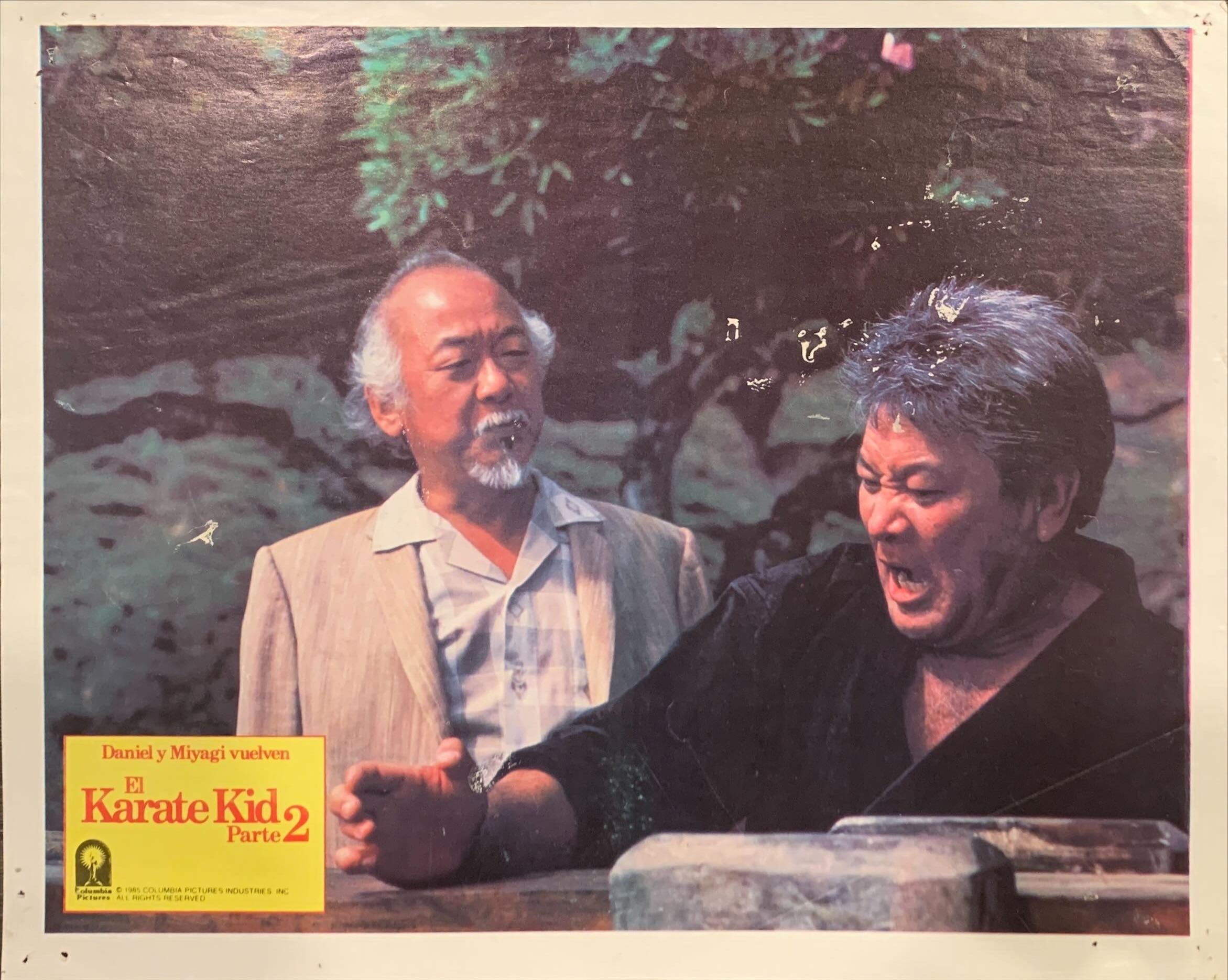 Karate Kid Part 2, 3x Mexican Lobby Cards