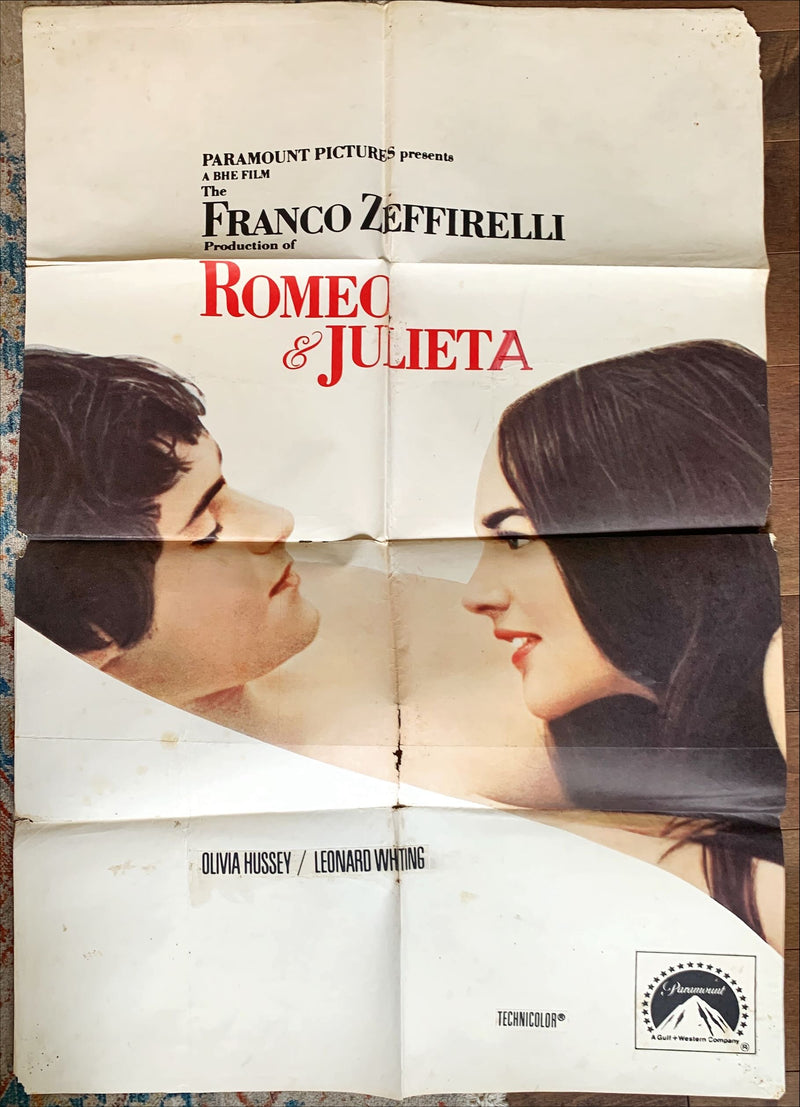 Romeo and Juliet 1972 Franco Zeffirelli's version of William Shakespeare's play