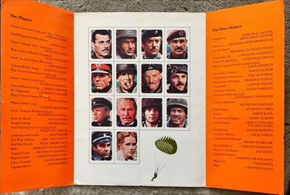 A Bridge too far bundle: Spanish/English Pressbook and trade ad, '77 Michael Caine, Sean Connery