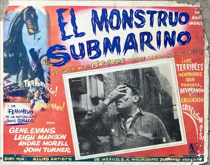 The Giant Behemoth, Mexican Lobby Card
