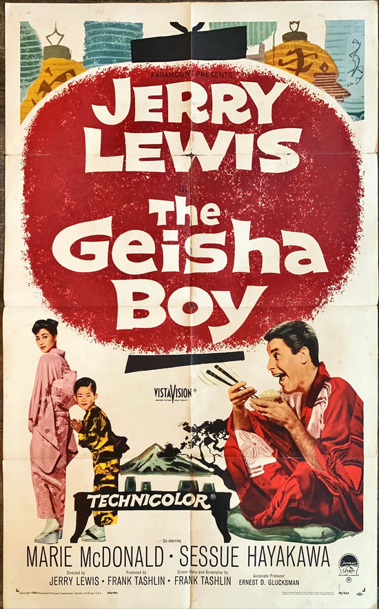 The Geisha Boy, 1958 screwy Jerry Lewis visits Japan