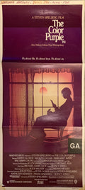 Color Purple, Aust daybill 1985 Steven Spielberg, Whoopi Goldberg, from Alice Walker novel