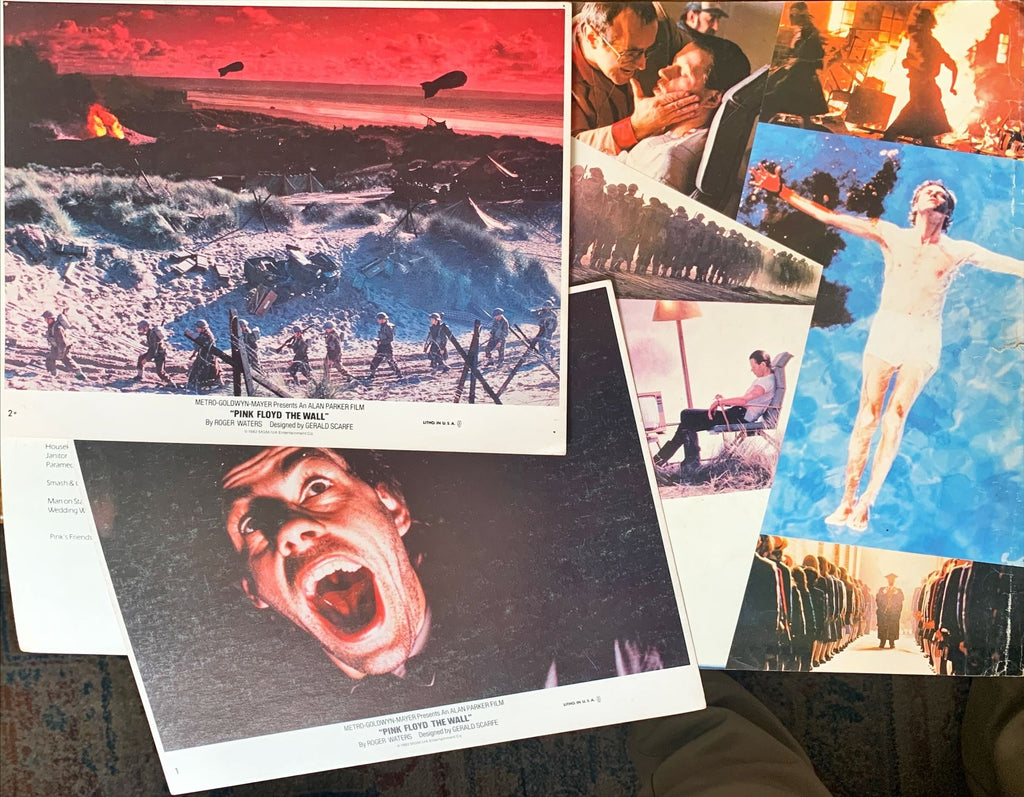 Pink Floyd the wall folder and two 8 x 10 pictures