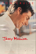 Jerry Maguire, int'l DS 1sh 1996 close up of Tom Cruise, directed by Cameron Crowe