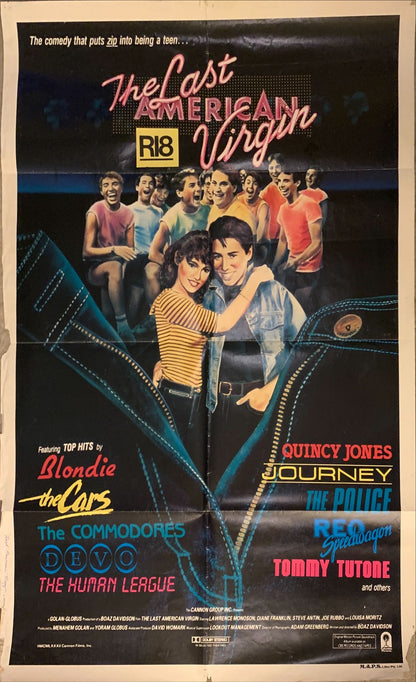 Last American Virgin, Australian daybill movie poster '82 comedy