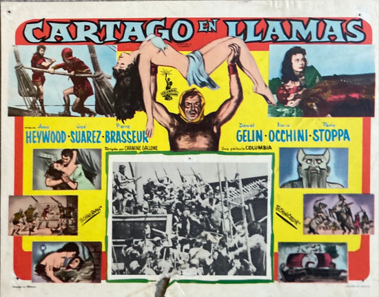 Carthage in Flames Mexican Lobby Card