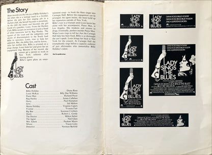 Lady sings the blues press book '72 Diana Ross in her film debut