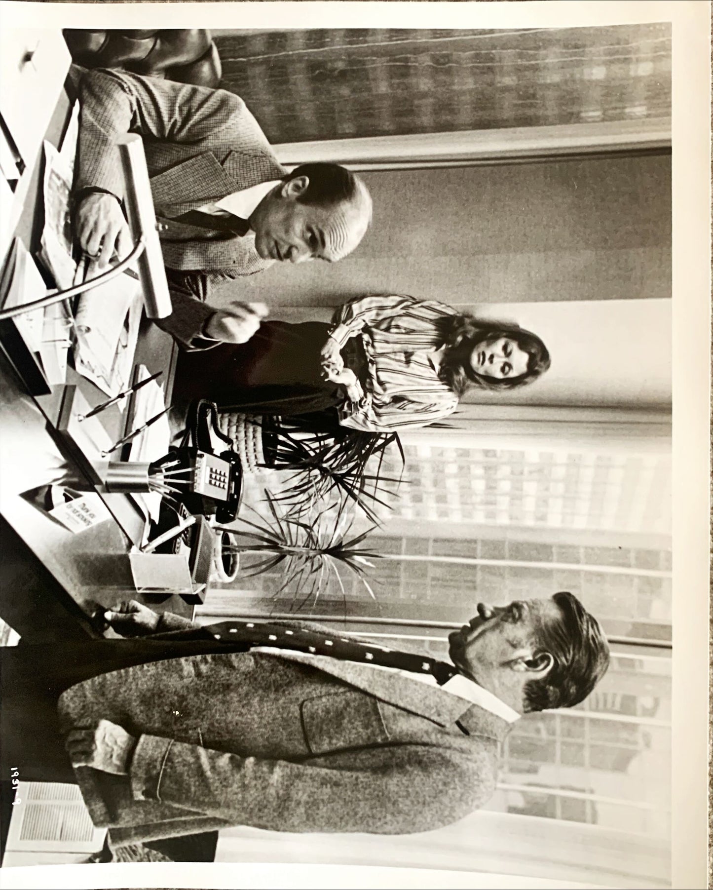 Network, three  8 x 10 photos,1976 written by Paddy Cheyefsky, William Holden, Sidney Lumet classic