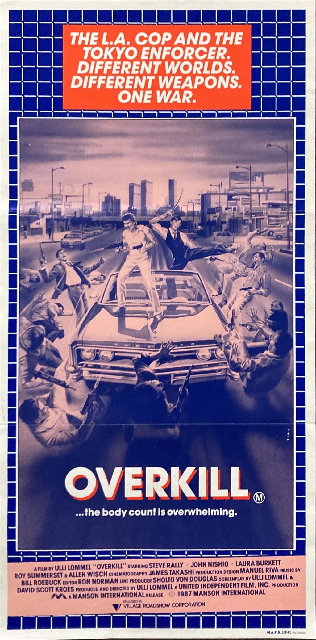 Overkill (1987) Australian Daybill