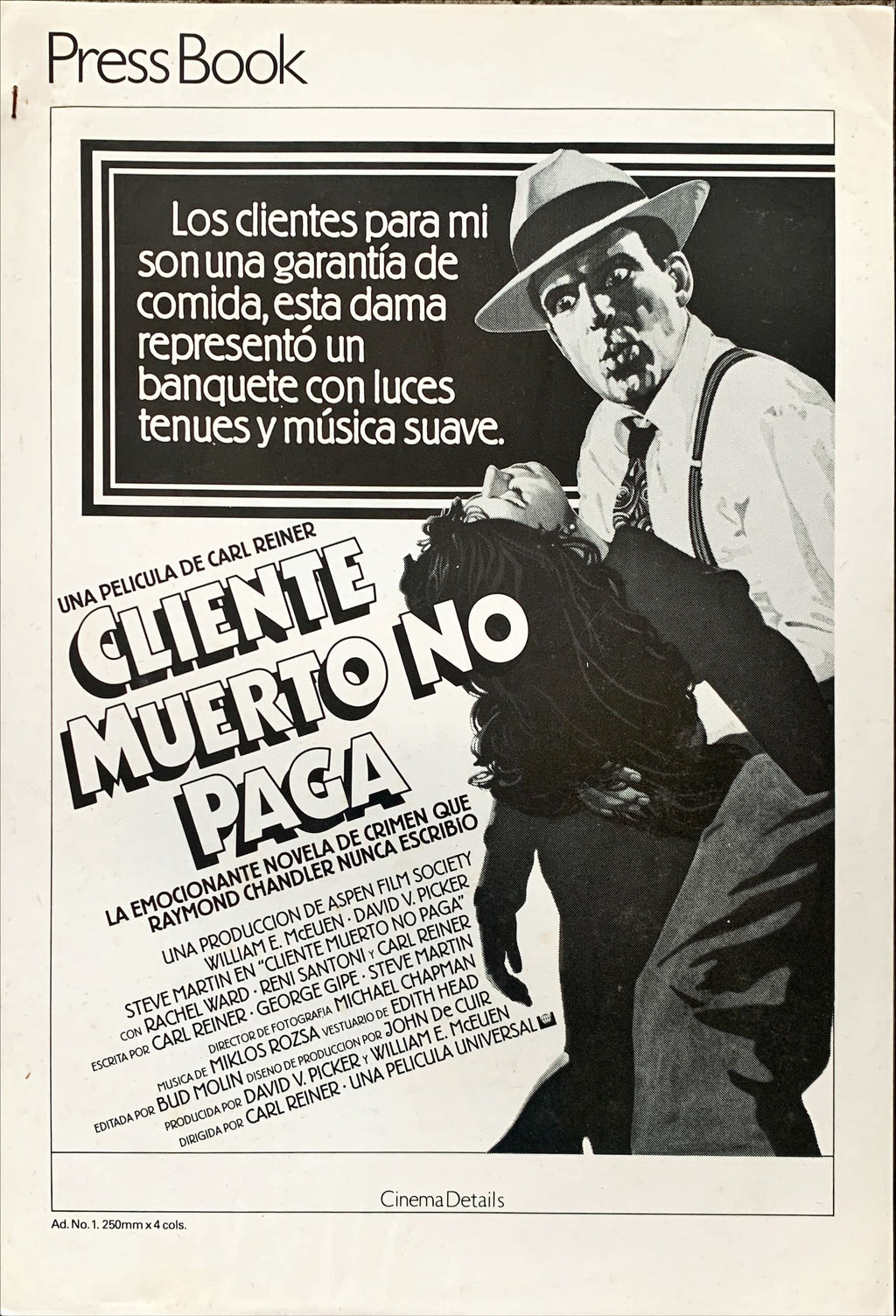 Dead men don’t wear plaid spanish/englishpress book