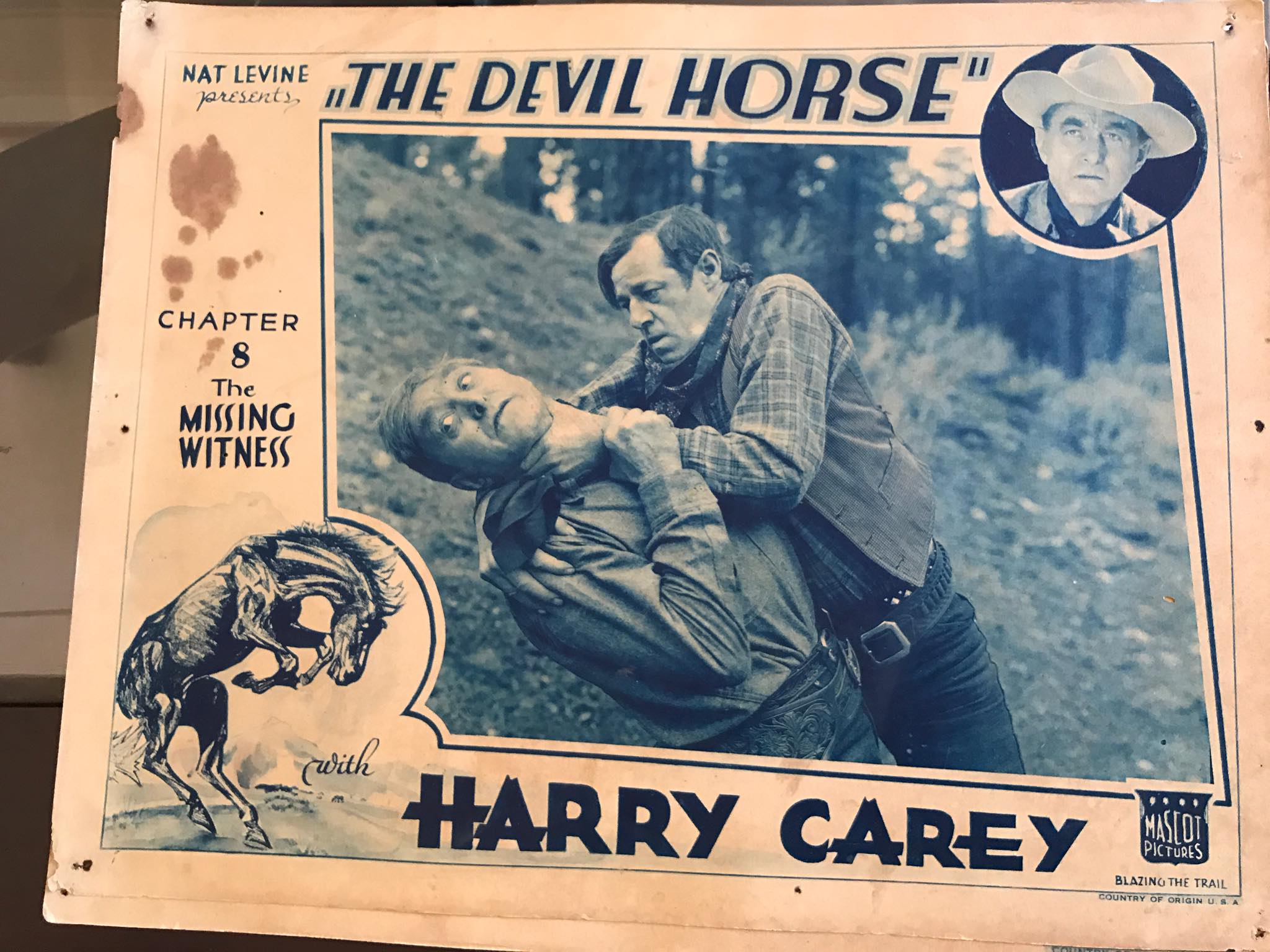 #847 DEVIL HORSE Serial Lobby Cards 1932 - PosterCollectors.xyz