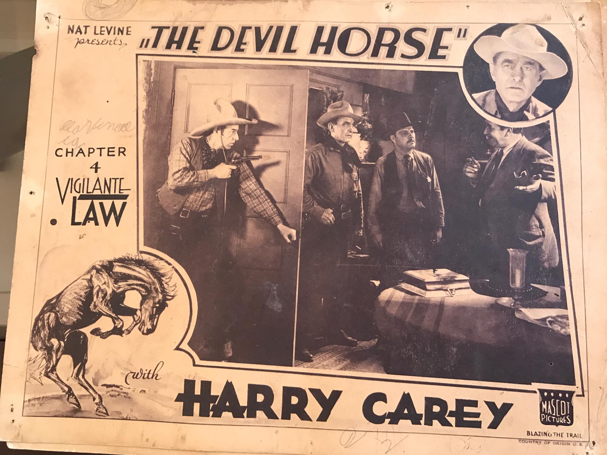 #847 DEVIL HORSE Serial Lobby Cards 1932 - PosterCollectors.xyz