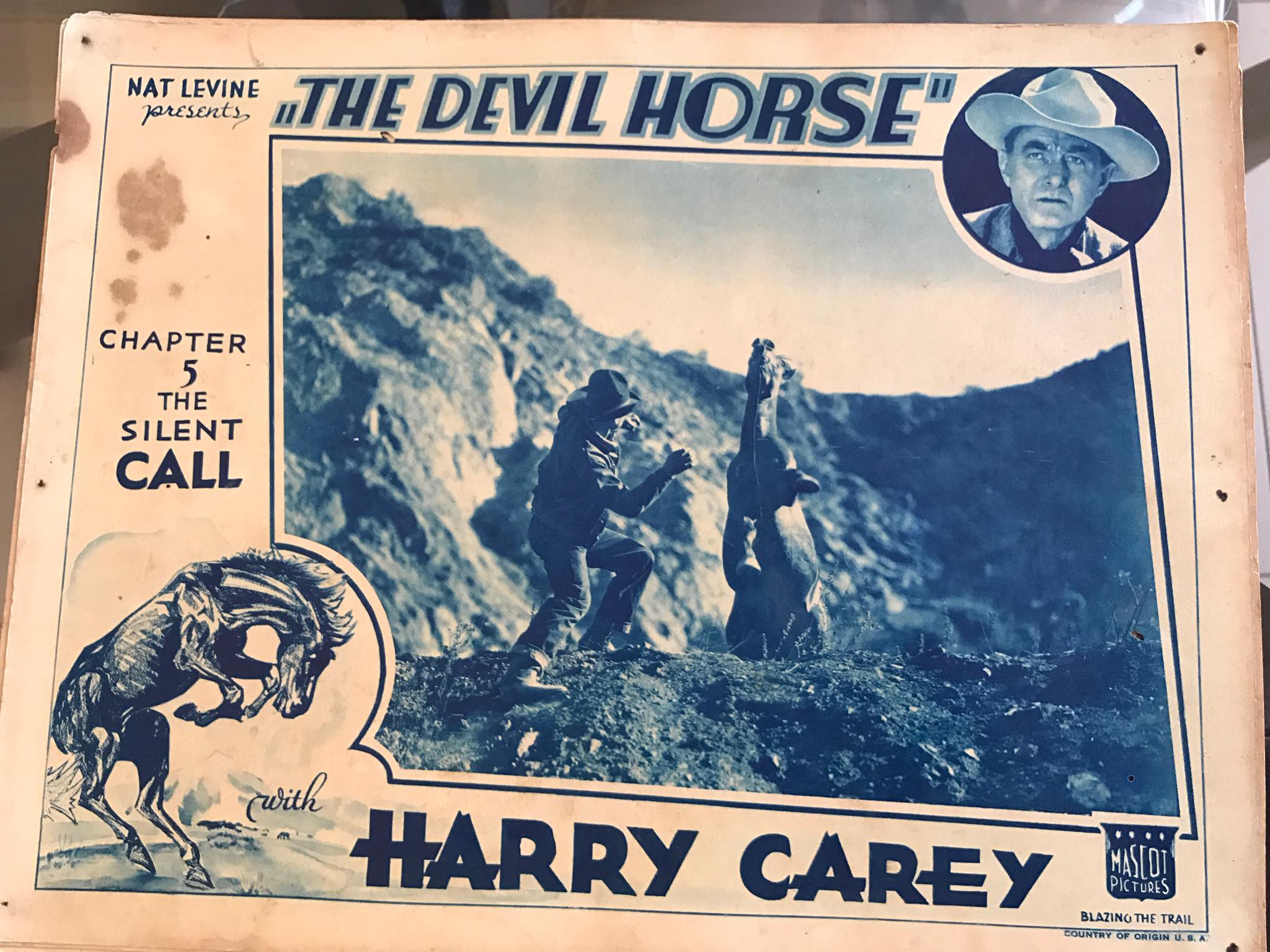 #847 DEVIL HORSE Serial Lobby Cards 1932 - PosterCollectors.xyz