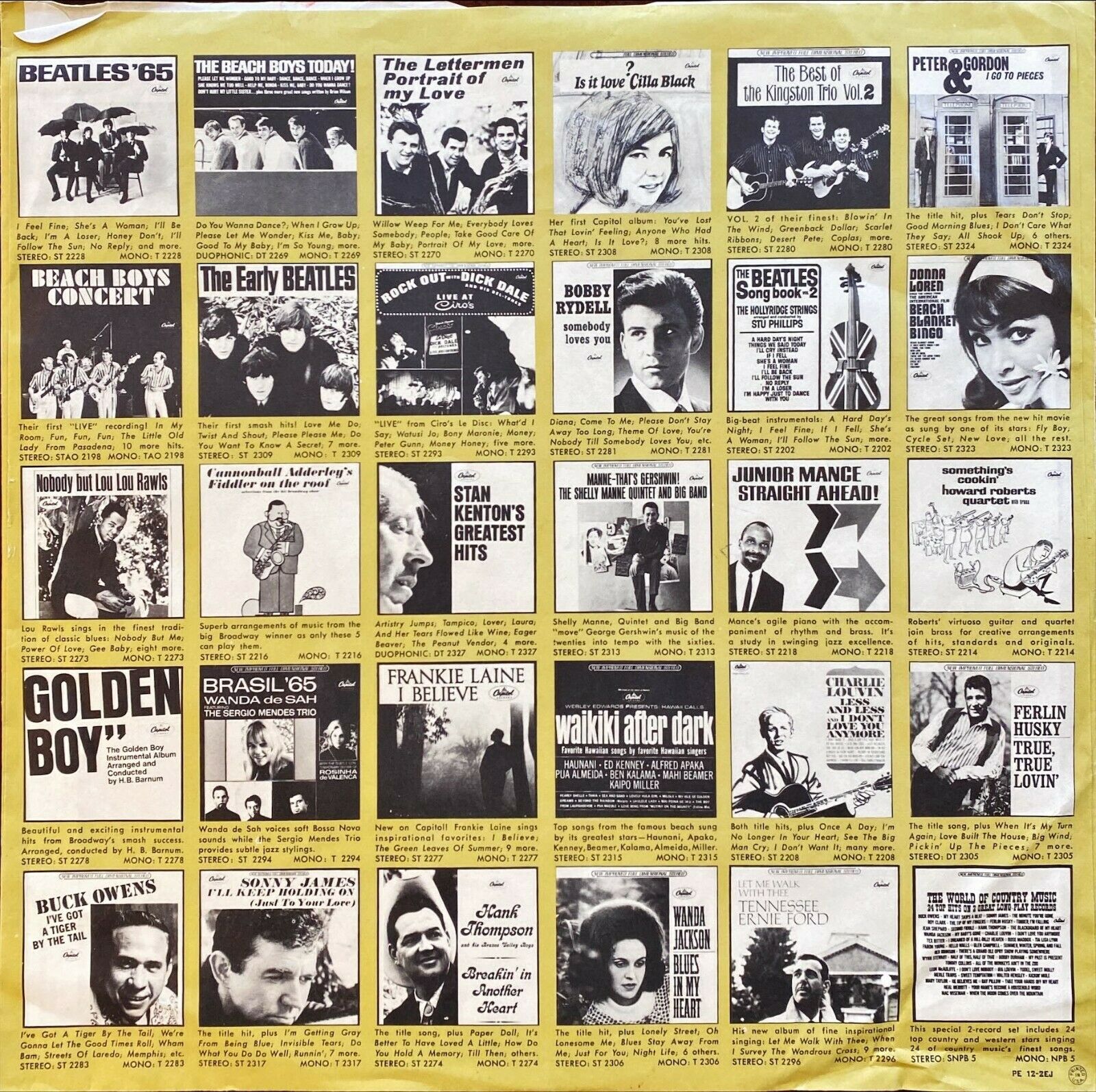 Meet The Beatles! Vinyl LP/Vinyl (1964) VG+ EARLY PRESSING - PosterCollectors.xyz