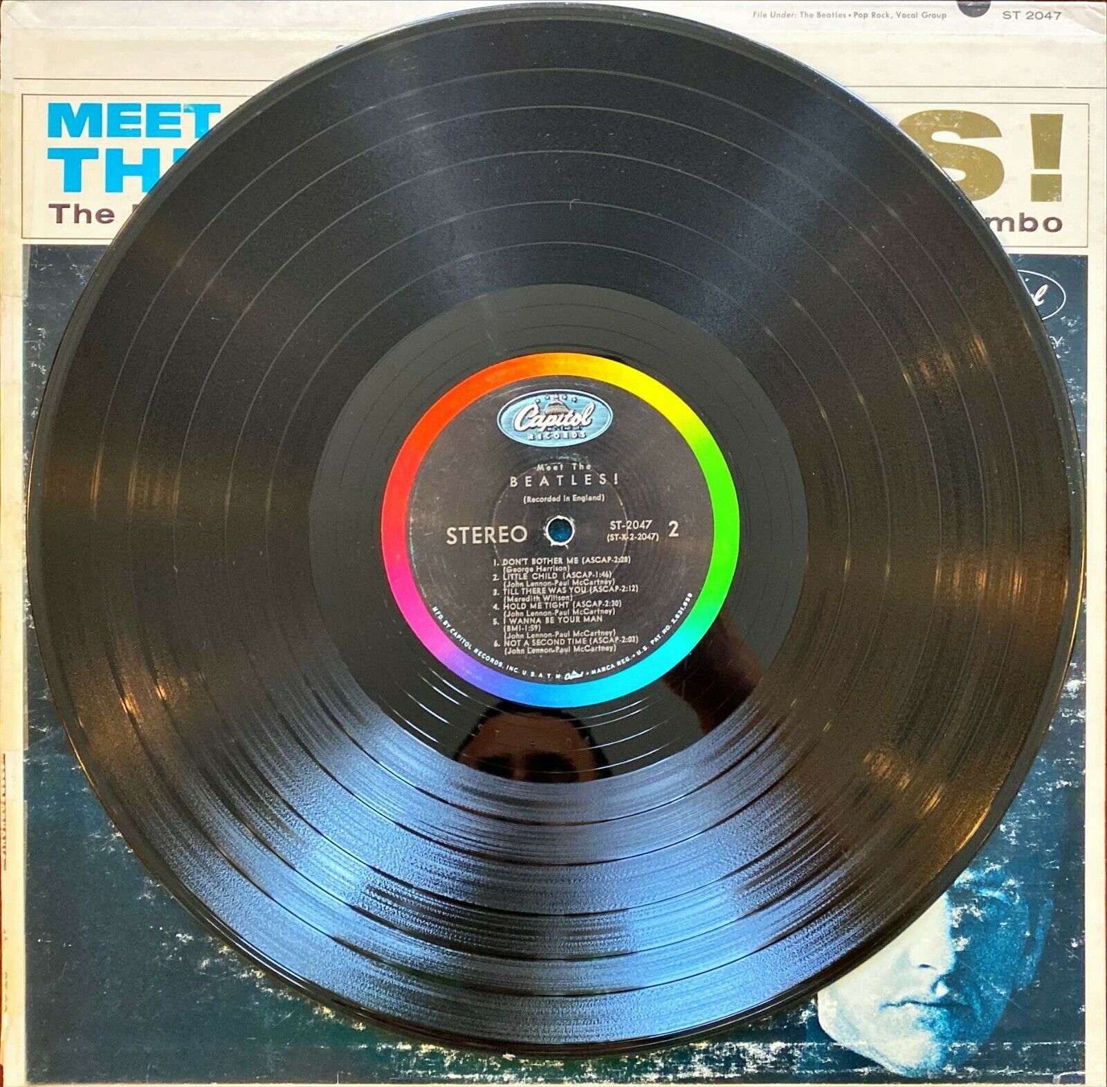 Meet The Beatles! Vinyl LP/Vinyl (1964) VG+ EARLY PRESSING - PosterCollectors.xyz