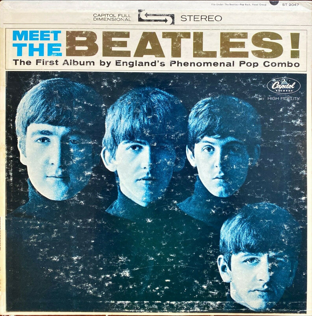 Meet The Beatles! Vinyl LP/Vinyl (1964) VG+ EARLY PRESSING - PosterCollectors.xyz