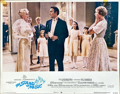 The Sound of Music (1965) Julie Andrews Classic Vintage Lobby Card Set of 3 (VG) - PosterCollectors.xyz